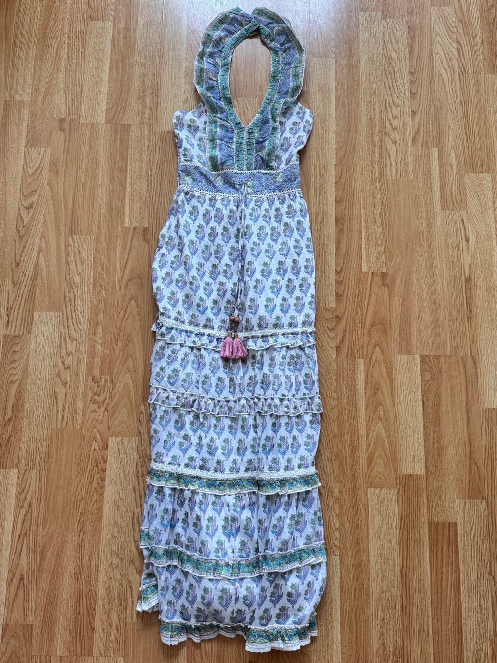 Bell by Alicia Bell Sleeveless White Floral Maxi Dress from Shopbop